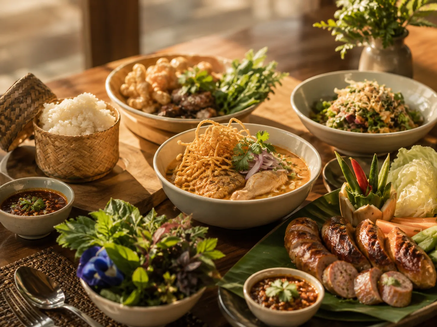 Northern Thai dining